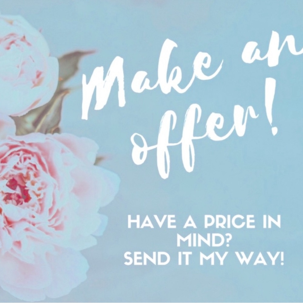 Have a price in mind? Send me an offer!